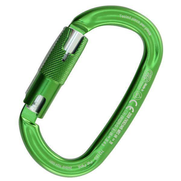 KONG OVALONE ALU RISE LOCK™️ - Moschettone due movimenti ghiera Rise Verde + Digital Company Association - immagine 9